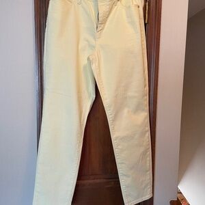 Talbots yellow jeans
